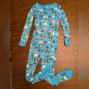 Little Sleepies Disney Toy Story Long Sleeve Pajama Set Sz 3T